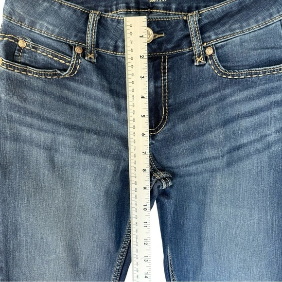 Wrangler Retro Mae Denim Mid Rise Bootcut Western Cowgirl Jeans Size 5/6 - Picture 7 of 8
